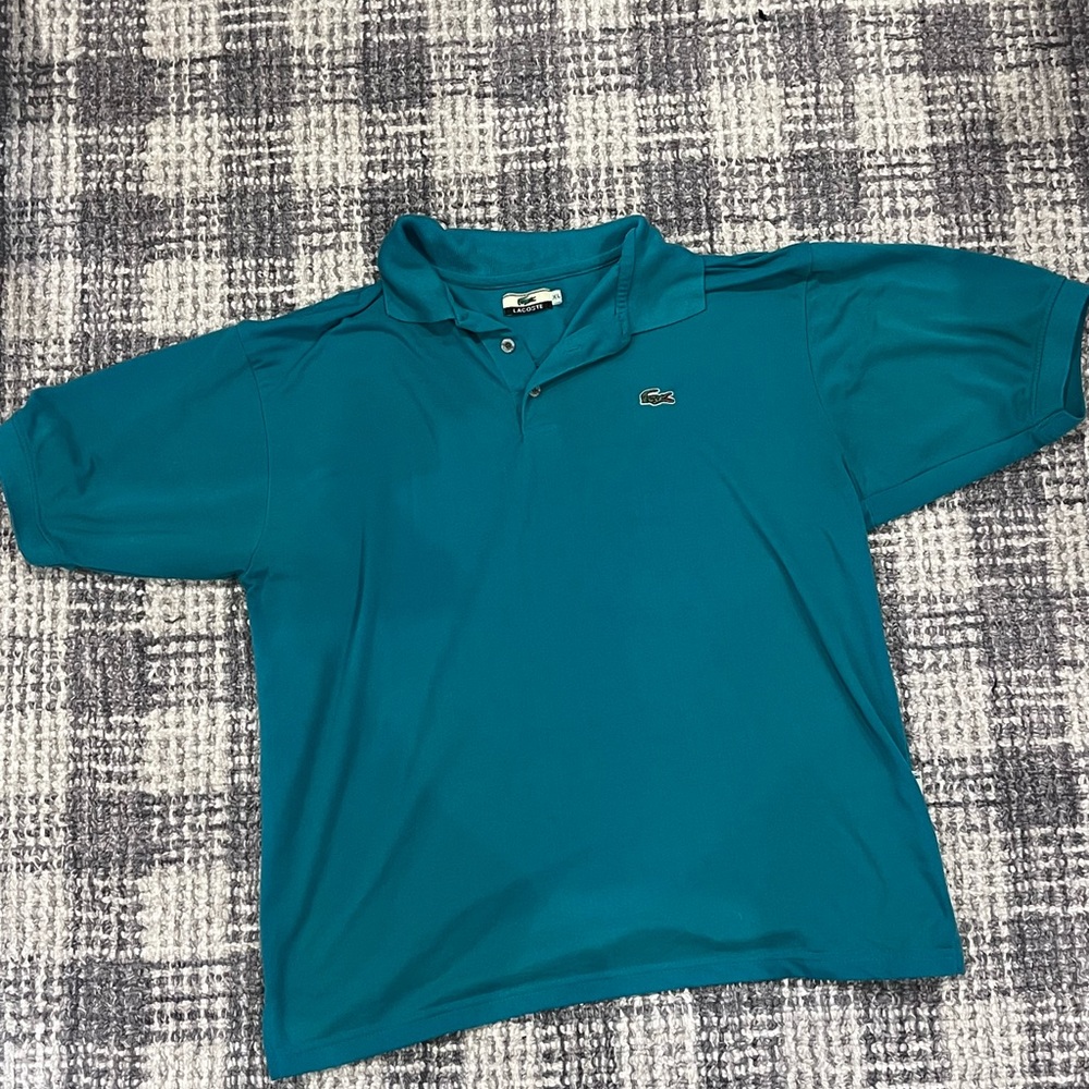 Lacoste Teal Polo Shirt